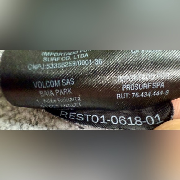 Volcom Gray Pullover Hoodie Men’s Medium – Logo Patch, Kangaroo Pocket - Picture 9 of 13